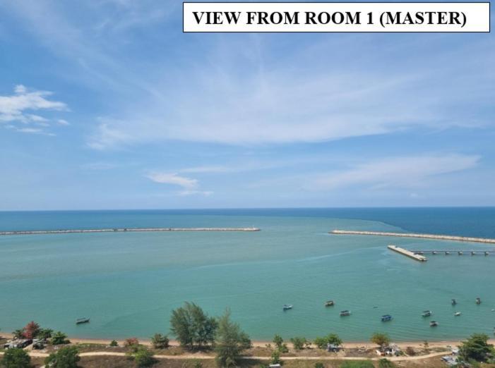 Seaside Haven Homestay Seaview Unit With Pool Opposite Ktcc & Mayang Mall - Pangsapuri Ladang Tanjung 瓜拉丁加奴 外观 照片